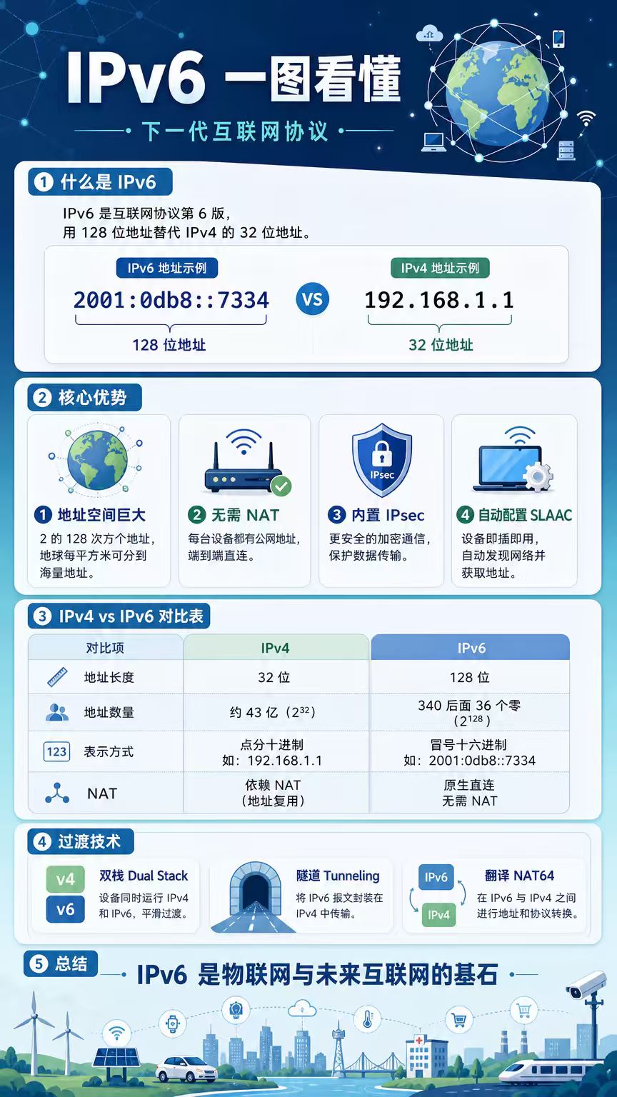 现代扁平化科技插画风格示例 01